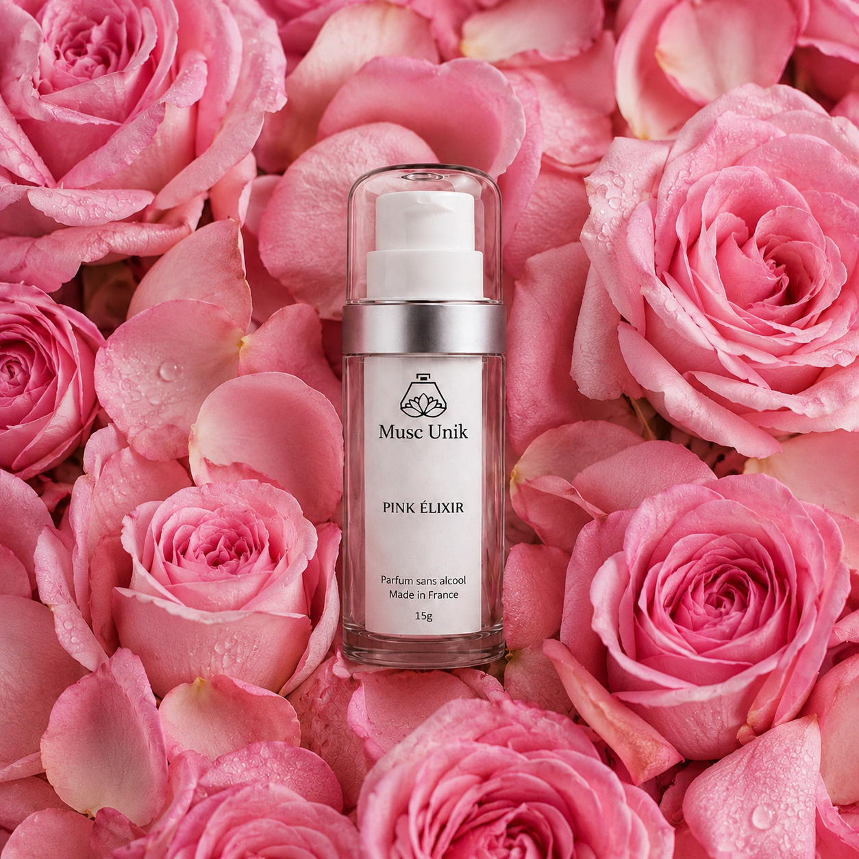 Gel parfumé au musc blanc - Pink Élixir