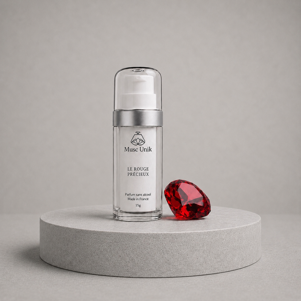 Gel parfumé au musc blanc - Le Rouge Précieux