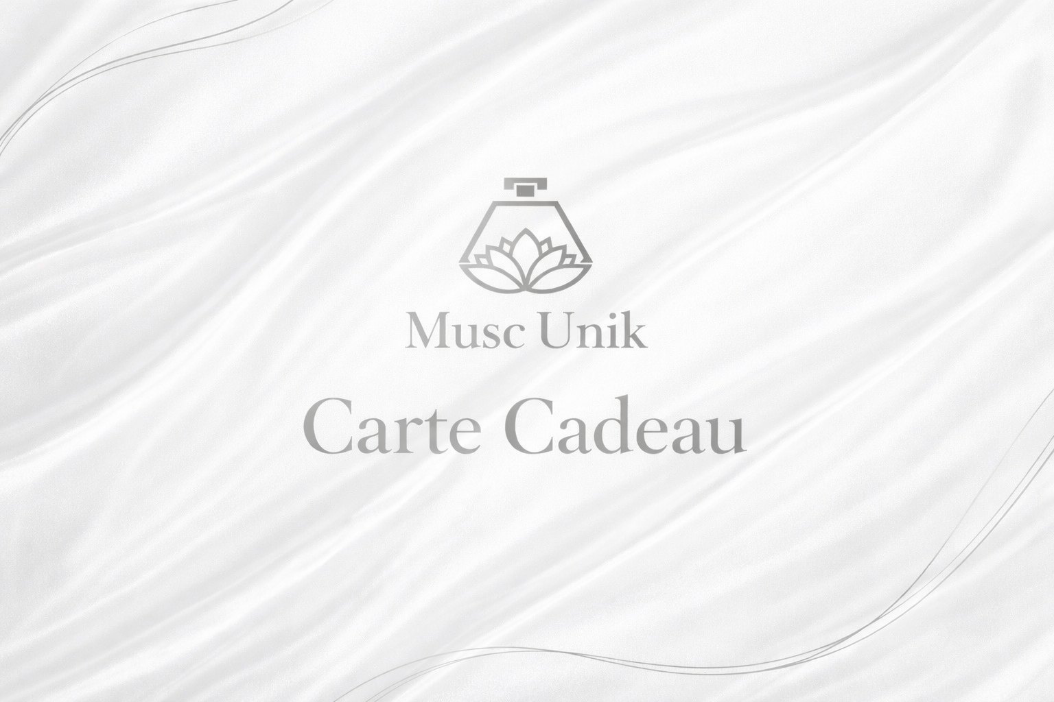 Carte-cadeau Musc Unik