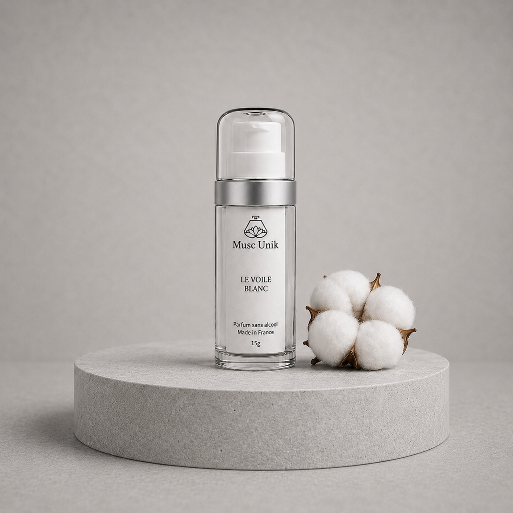Gel parfumé au musc blanc - Le Voile Blanc