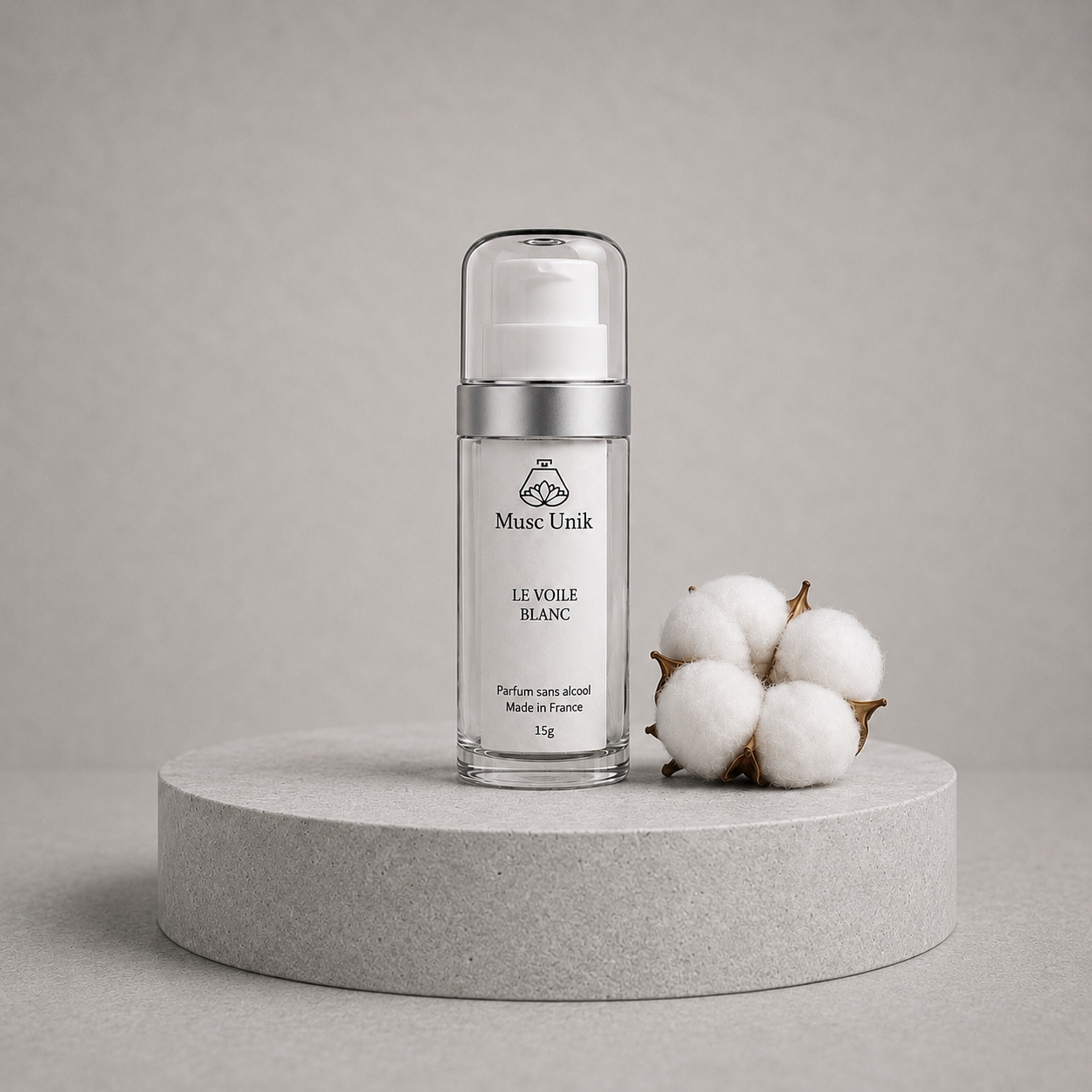 Gel parfumé au musc blanc - Le Voile Blanc
