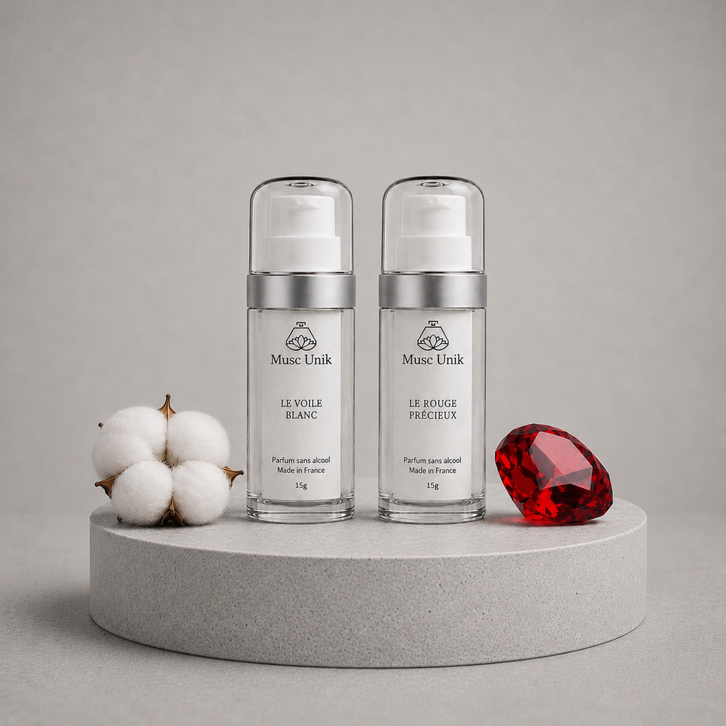 Pack Duo - Le Voile Blanc & Le Rouge précieux