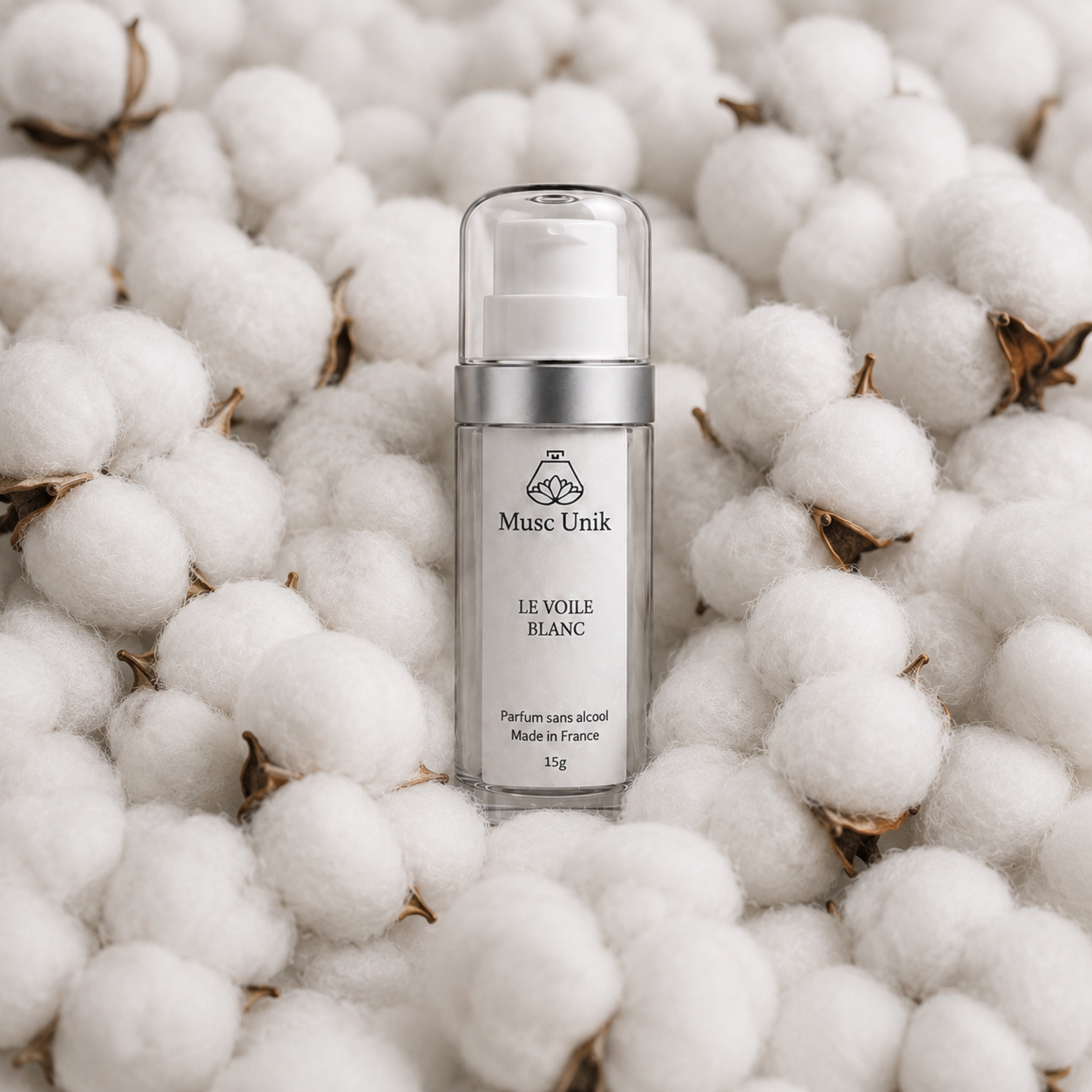 Gel parfumé au musc blanc - Le Voile Blanc