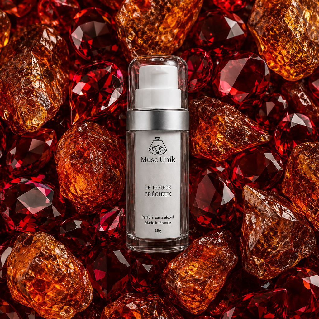 Gel parfumé au musc blanc - Le Rouge Précieux