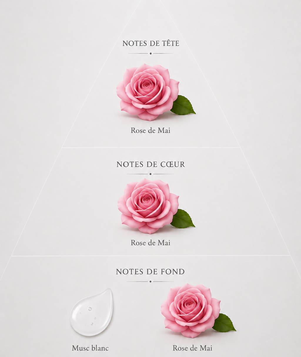 Gel parfumé au musc blanc - Pink Élixir